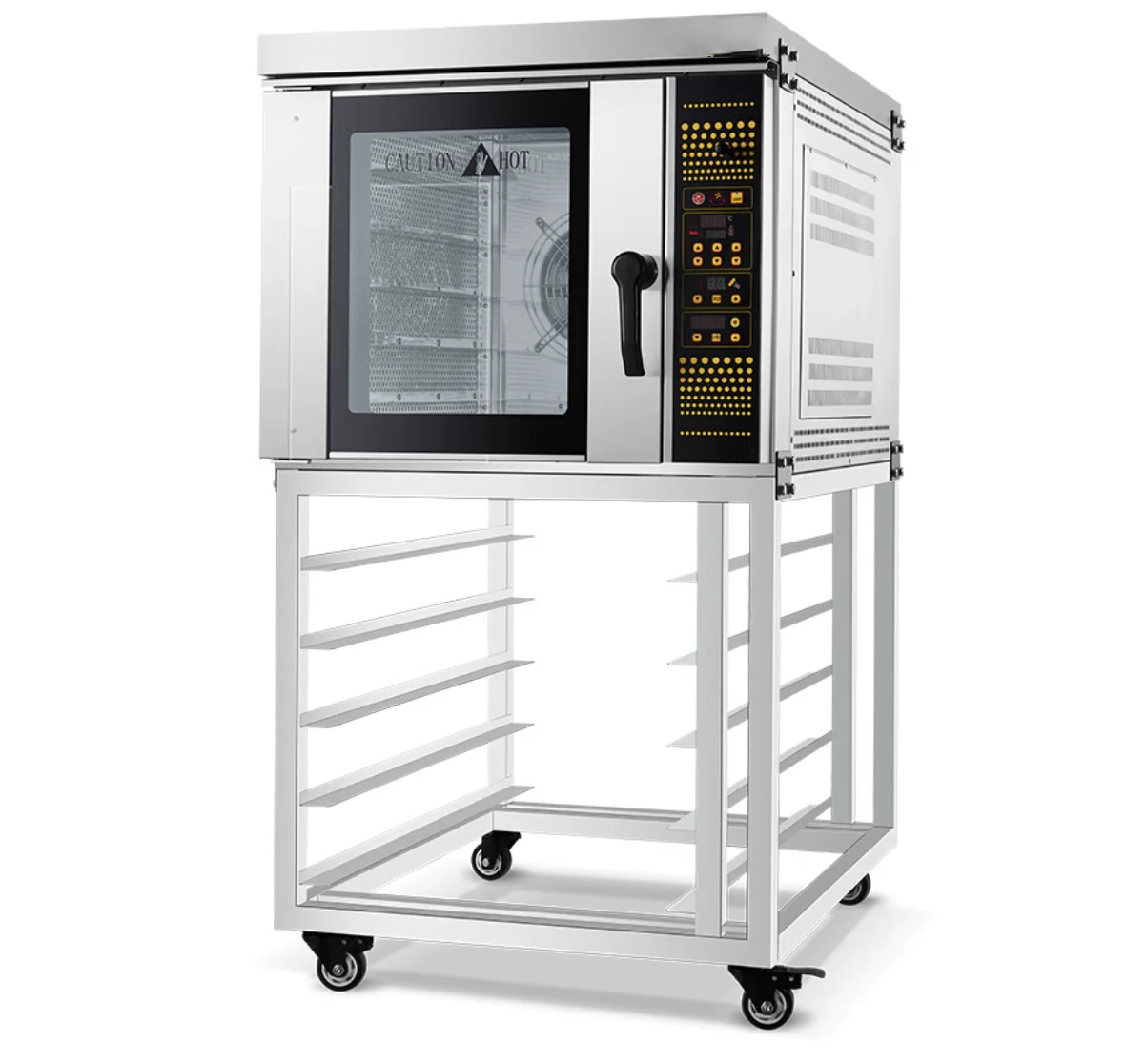 Bakepro RFL-5RT Steam timed oven commercial 5 8 10 plate hot air circulation electric heating oven cooking pizza baking oven