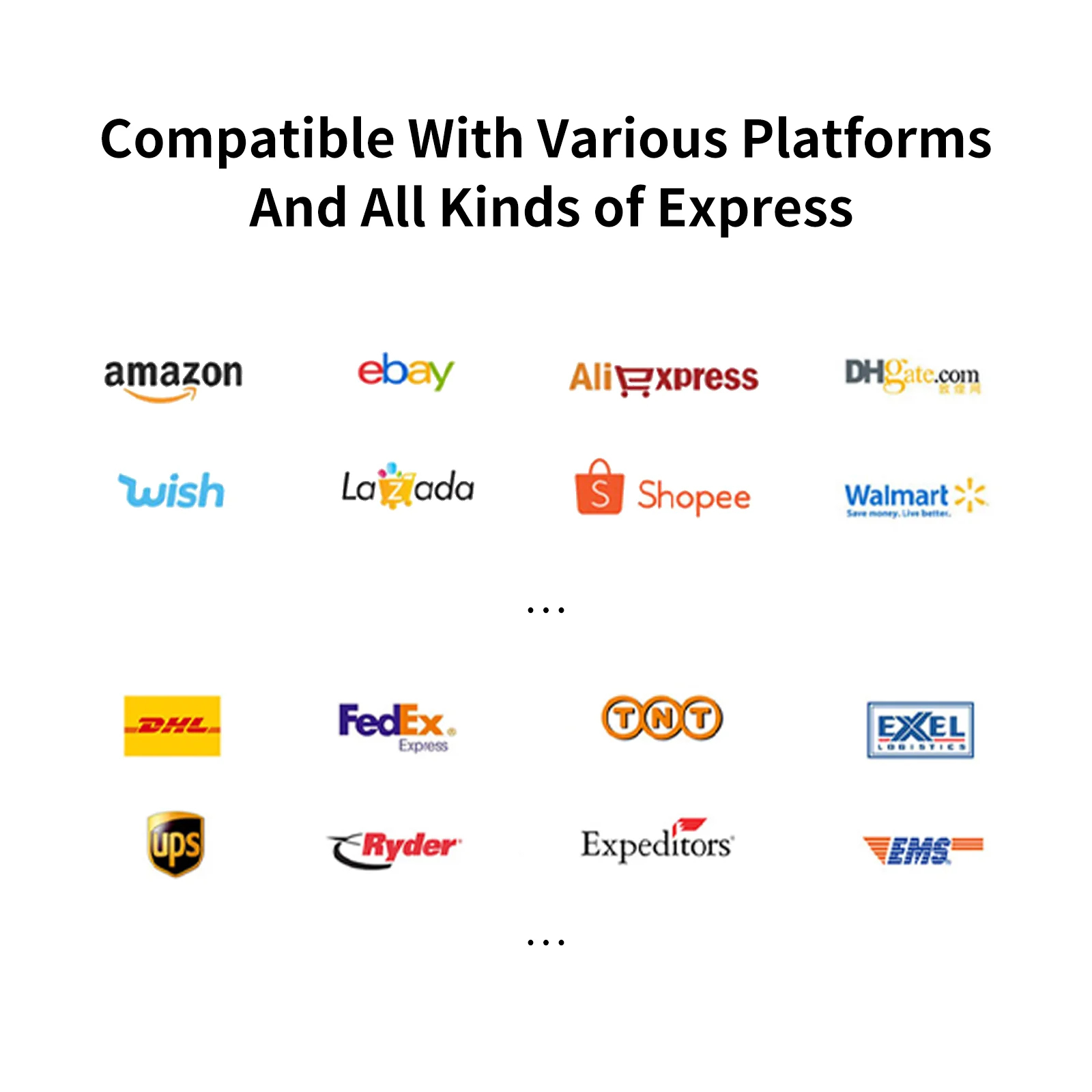 OWNFOLK Wholesale portable thermal printer waybill printer 4x6 shipping label printer Fast Printing