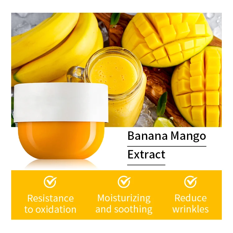 New Arrival Wholesale own-brand natural organic cream mango flavoured body butter
