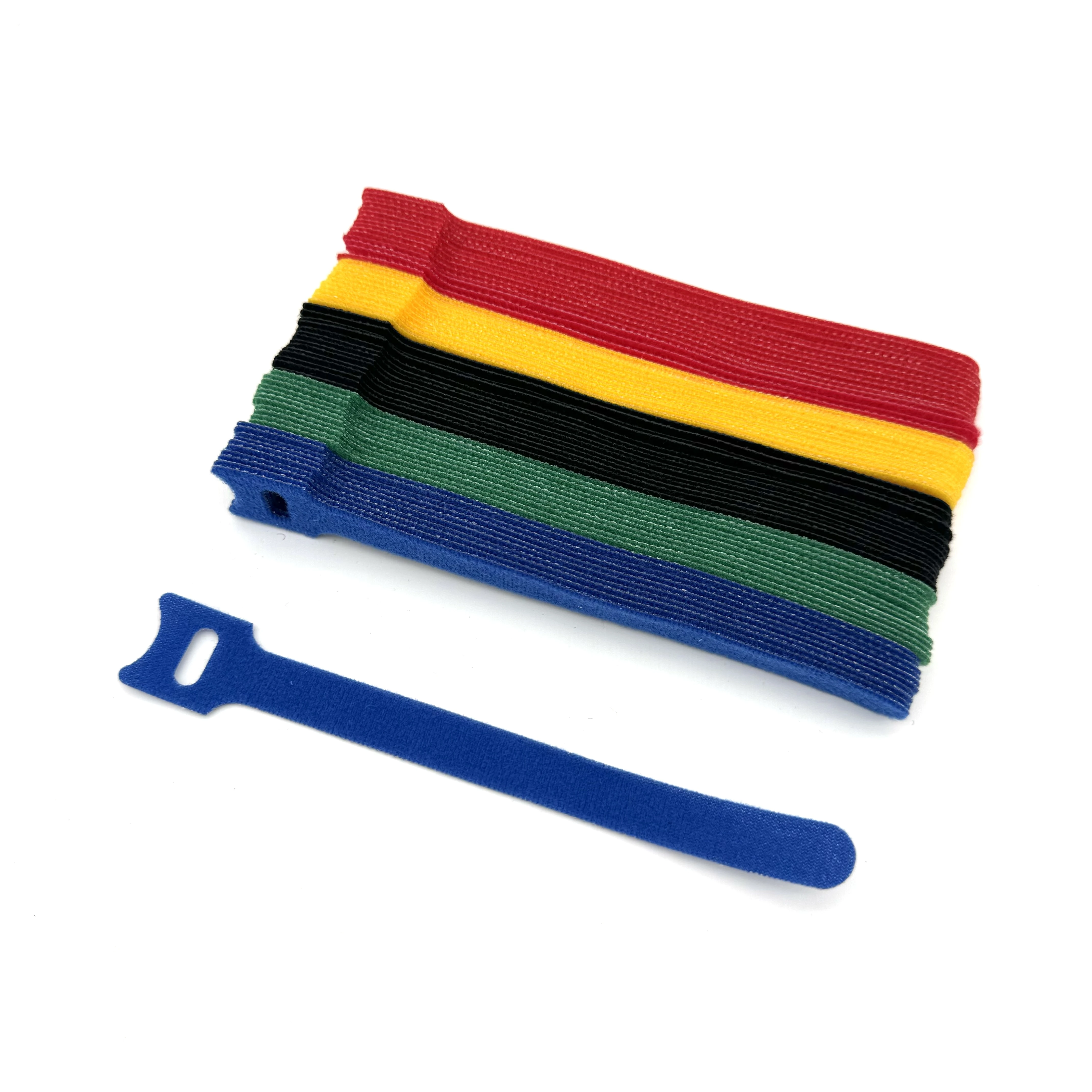 Cable Tie Hook Loop Back to Back Cable Tie Customized Color Adjustable Size Soft Nylon for Indonesia Tape Ski Shoes Provide