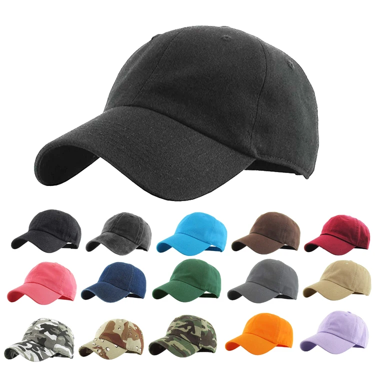 
Wholesale Classic All Cotton Black Dad Hat Custom Logo Adjustable Men Women Sports Baseball Cap Hat 