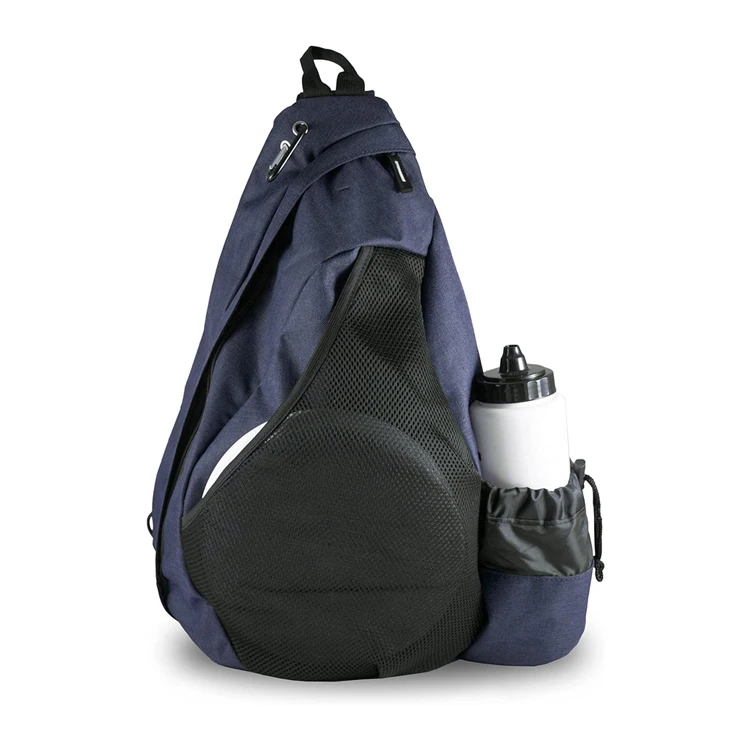 Hot Sale Durable Multi-Pocket Disc Golf Sling Bag Storage for 12 Discs with Extra Putter Pouch
