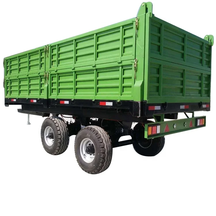 5 ton agricultural machinery cargo farm trailer tractor tipper trailer