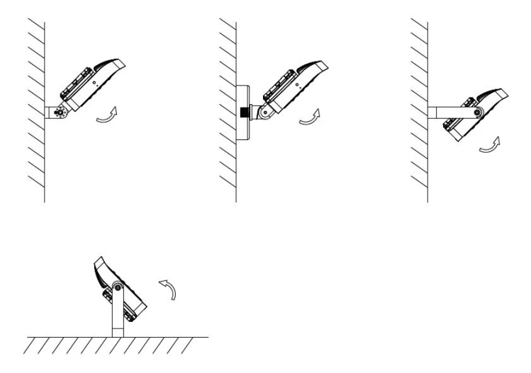 led flood light Installation Method Atlas