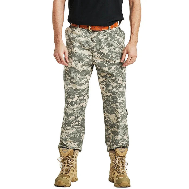 Wzjp камуфляжный комбинезон повседневные штаны армейские камуфляжные брюки мужские военные