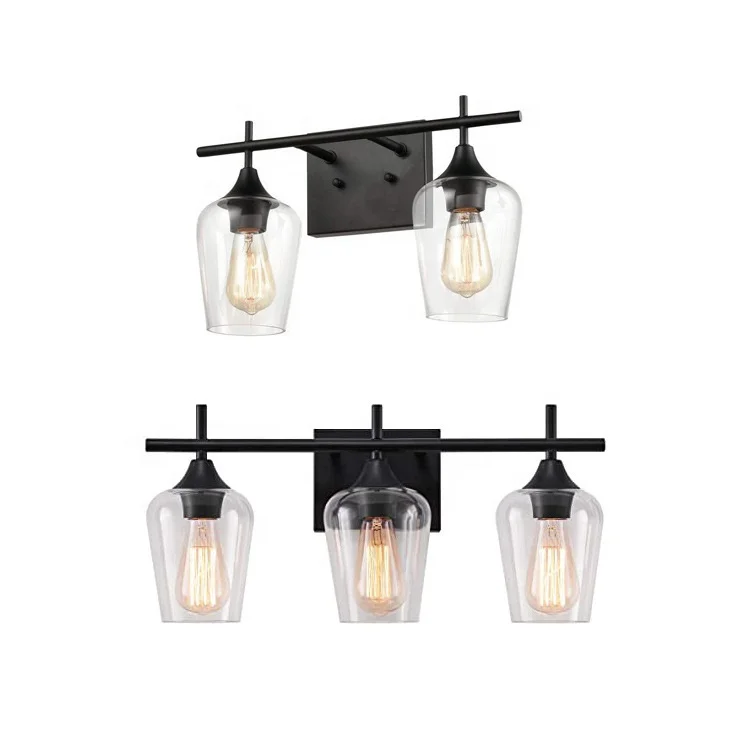 Nordic Modern Bracket Light E27 Wall Lamp Metal Glass up Down Wall Light LED Iron OEM Wine Cup 1Piece 80 Indoor Manual Switch