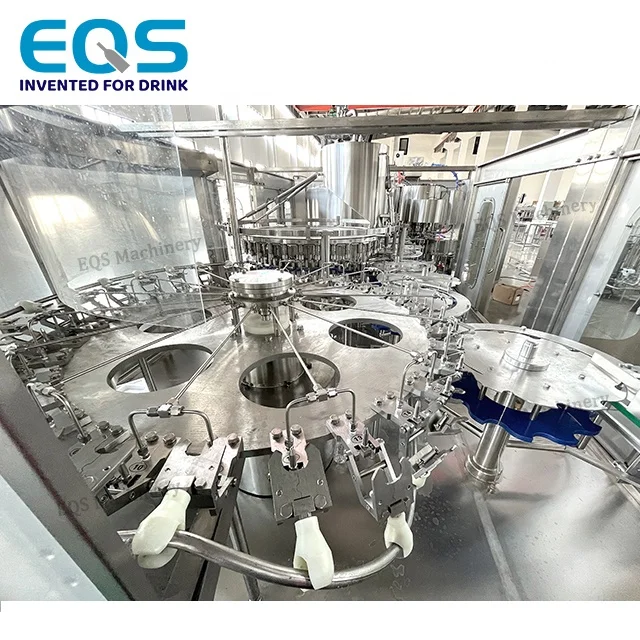 Good Performance Small Bottle Fresh Juice Filling Capping And Labeling Machine