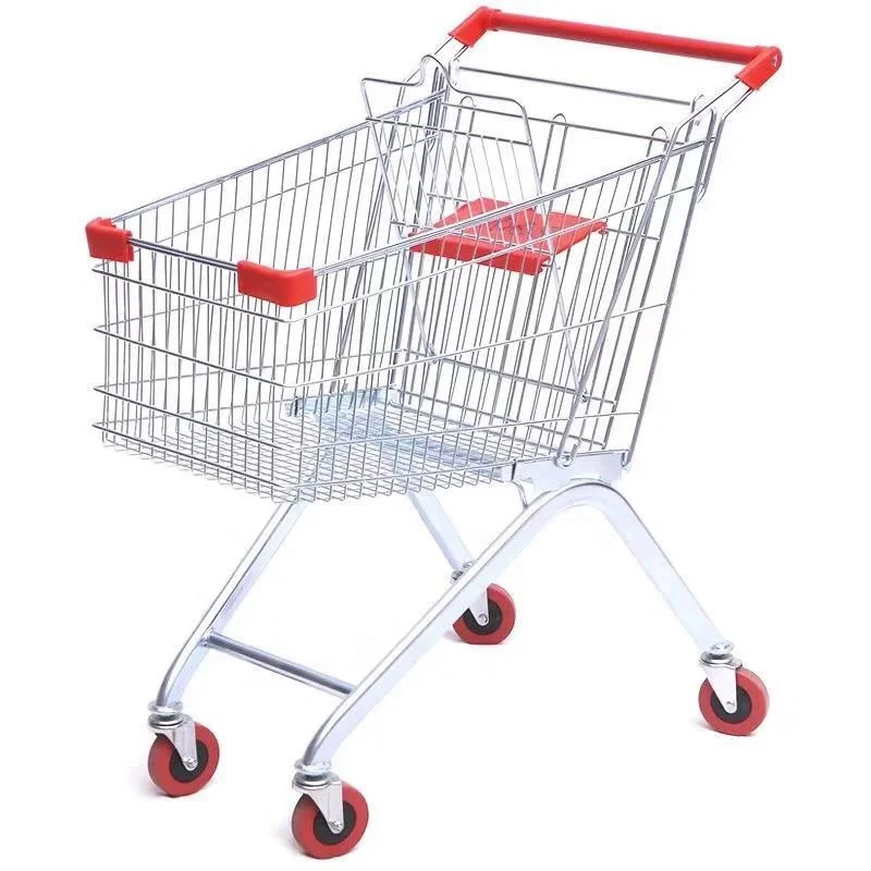 European Supermarket Shopping Cart