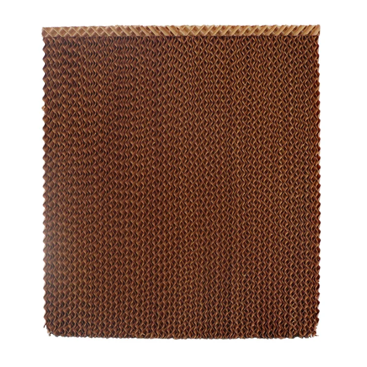 hot sale cellulose evaporative pad cooling system honey comb cooling pad for Broiler House