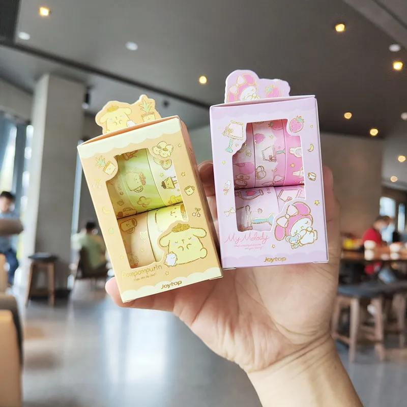 6pcs/1pack Dog Rabbit Cinnomoroll Washi Tape Decoration Scrapbooking Journal Adhesive Masking Tapes Sticker Stationery 689