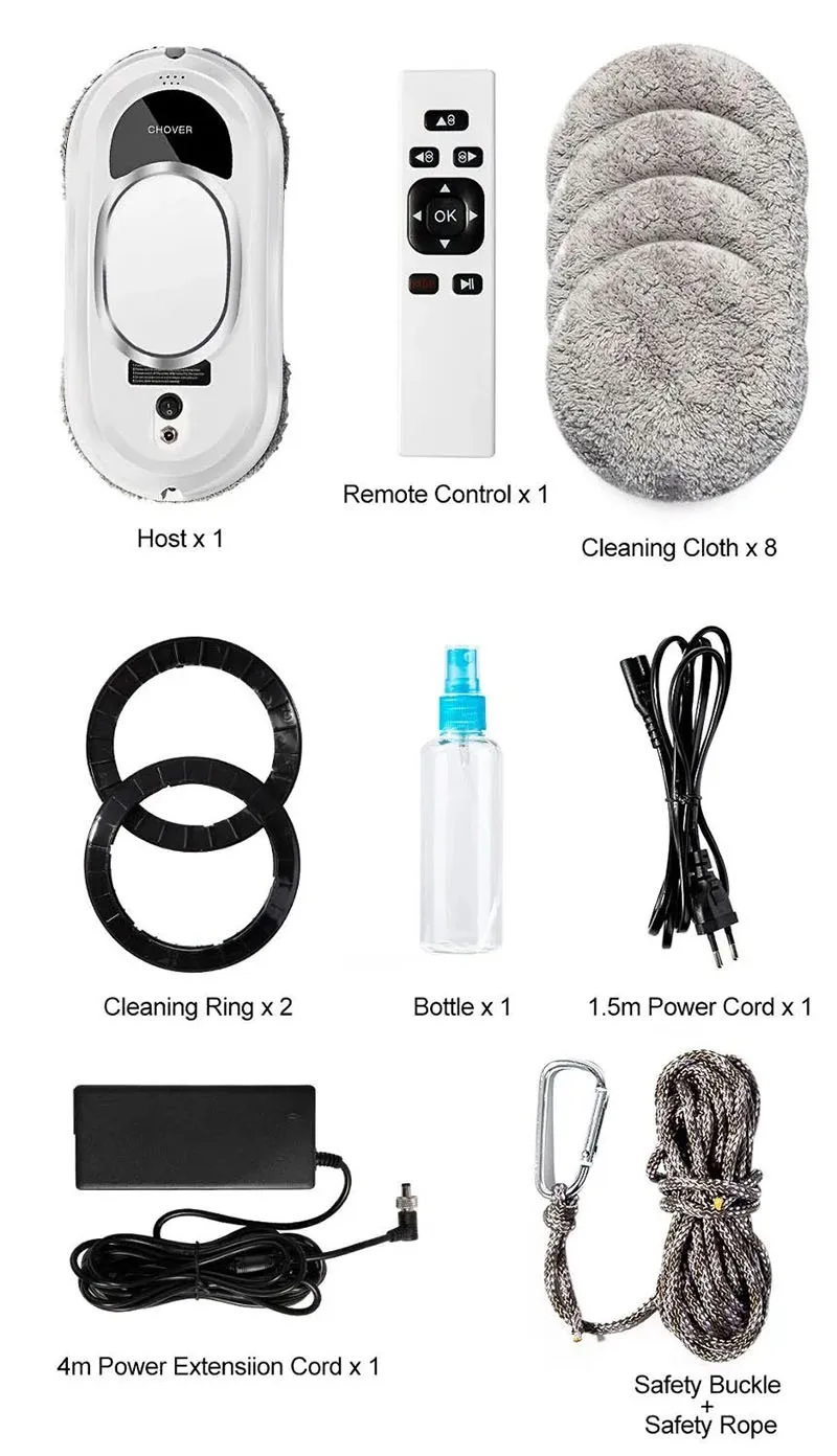 Робот-пылесос для мытья окон