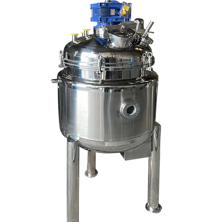 High shear mixer homogenizer Stainless steel electric heating 200L reactor price