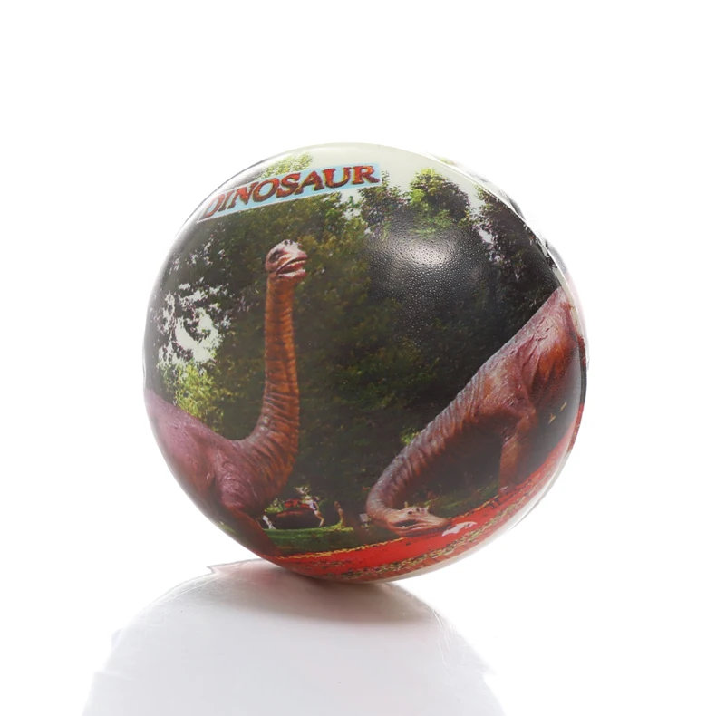Custom Logo Dinosaur Ball PU Foam Stress Reliever Ball for Promotion