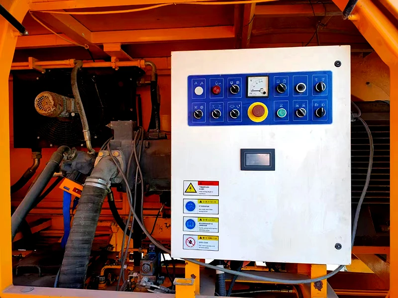 Mini Truck 60M3/H Car Used Electric Concrete Pump Machine For Plastering