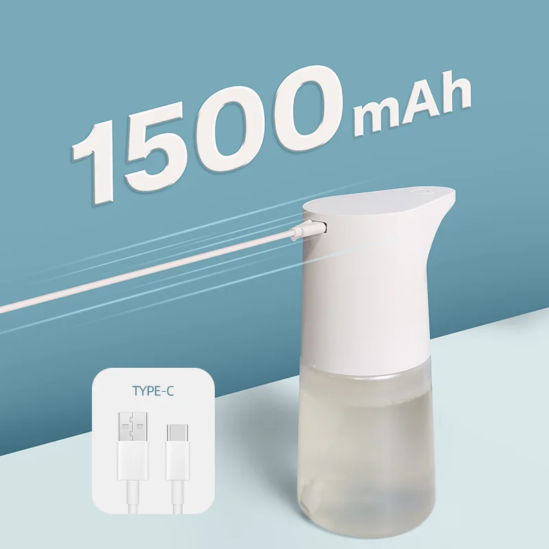 Hotel Hands Free Shower Shampoo Dispenser Bathroom Kitchen 2 Adjustable Distance Control Automatic Foaming Soap Dispenser