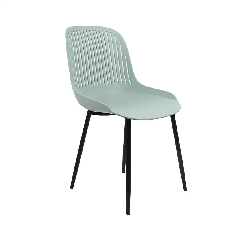 chair pp cafe dining classic black cheap armrest white color unique plastic chair modern dining room furniture