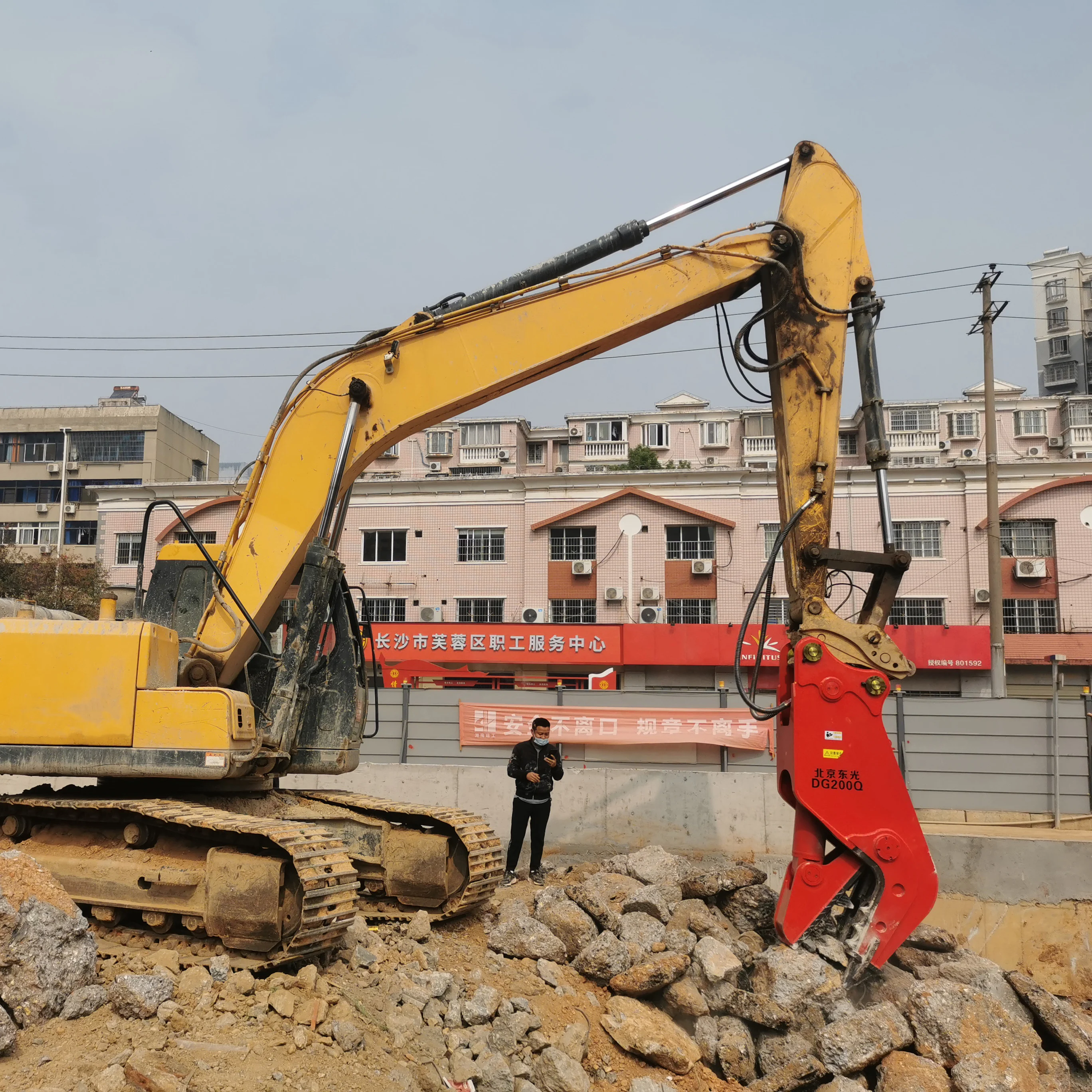 Wholesale concrete crusher Hydraulic Concrete Pulverizer Jaw Demolition Hydraulic Secondary Pulverizer