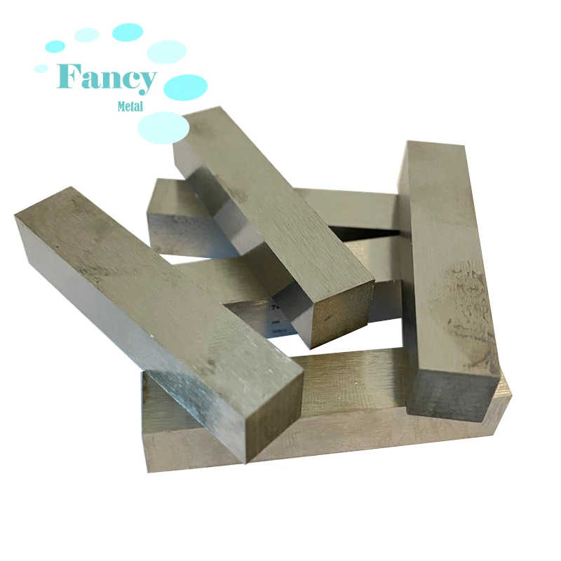 Pure Tungsten price per kg Tungsten Rod cube small bars W metal