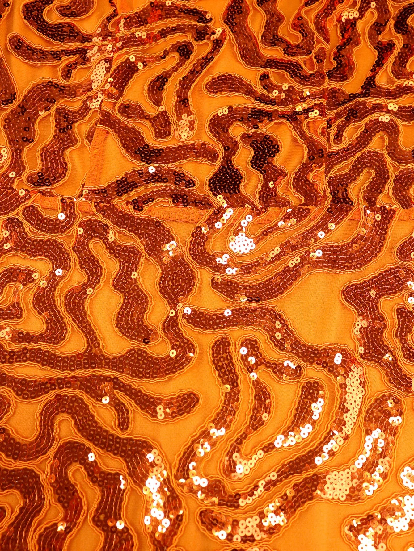 OUDINA One Shoulder Sleeveless Banquet Evening Ballgown Prom Sequin Dresses Women Party Dress