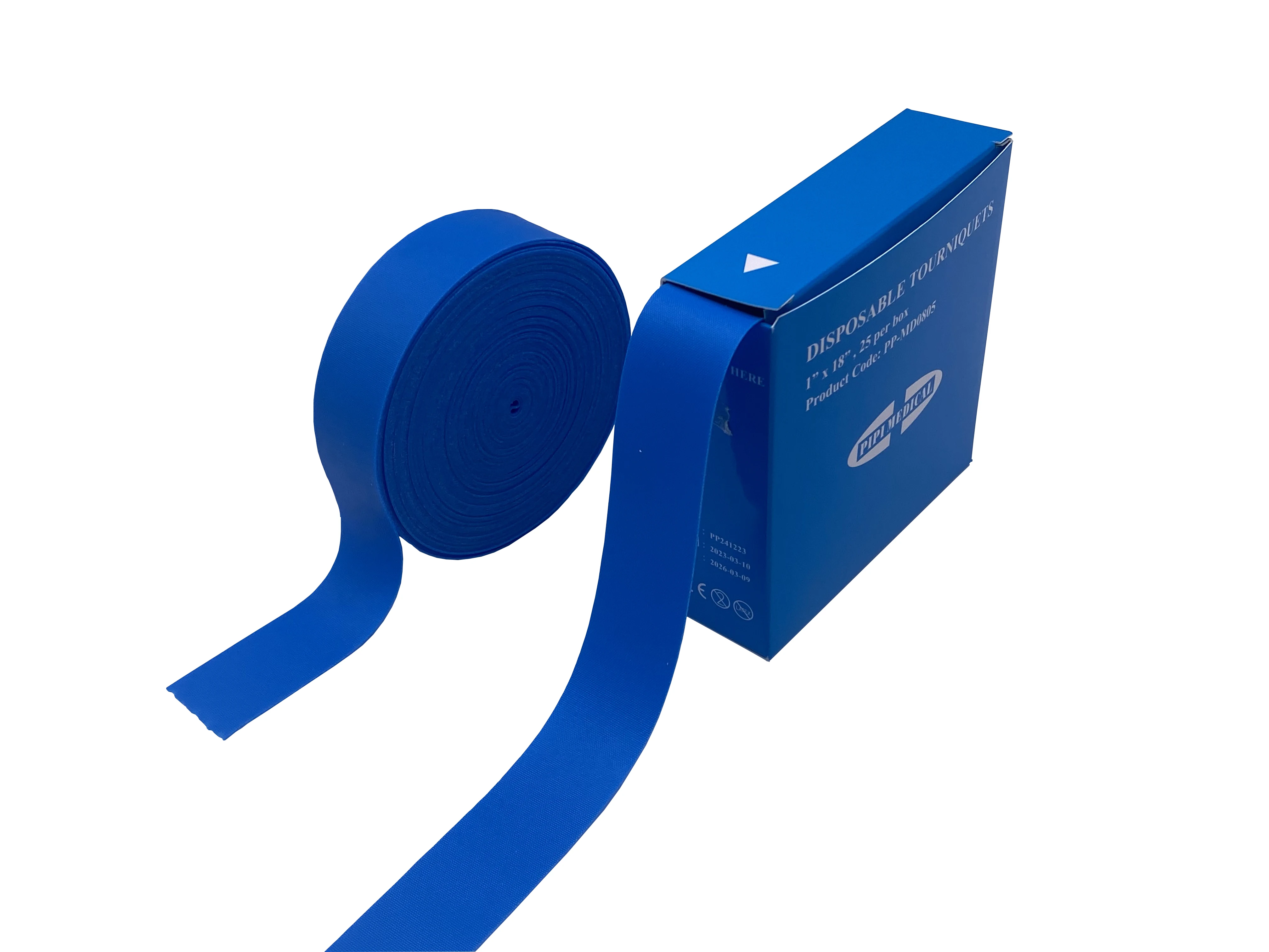 100% Natural TPE (Thermoplastic Elastomer) Rubber Medical Elastic Tourniquets