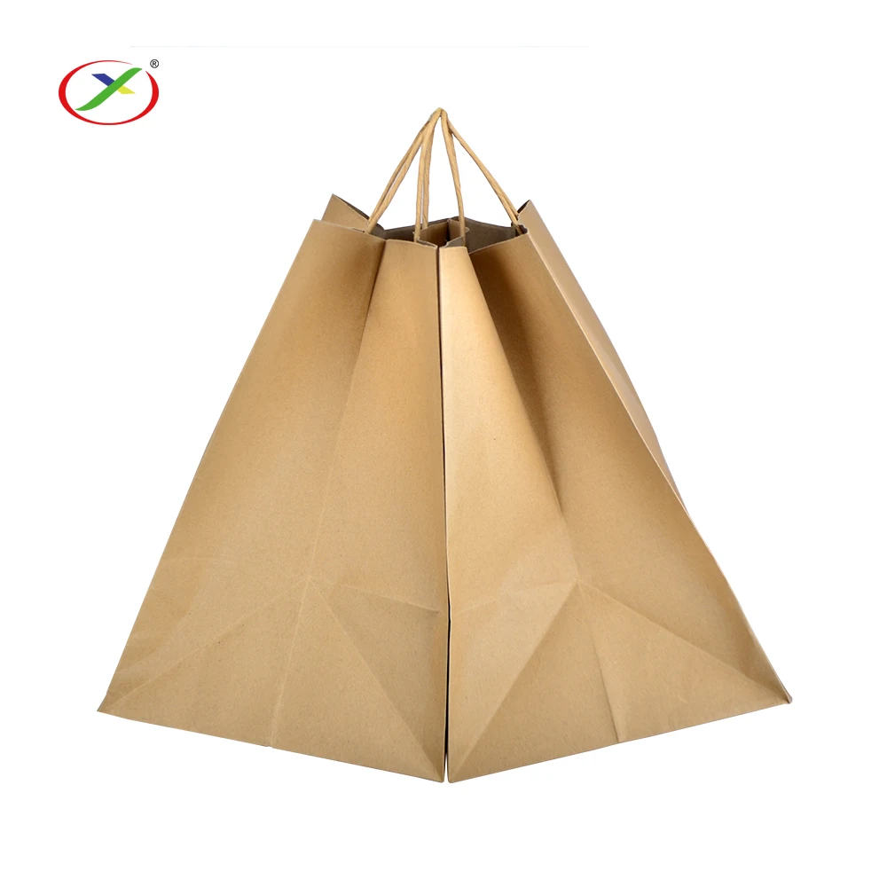 colourful print chicken packing bag with zipper factory manufacture directly take away food packaging paper bag