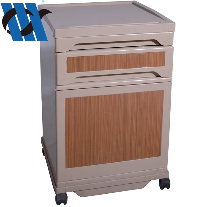 Manufactured Other Hospital Furniture Hospital Cabinet ABS Plastic Bedside Cabinet