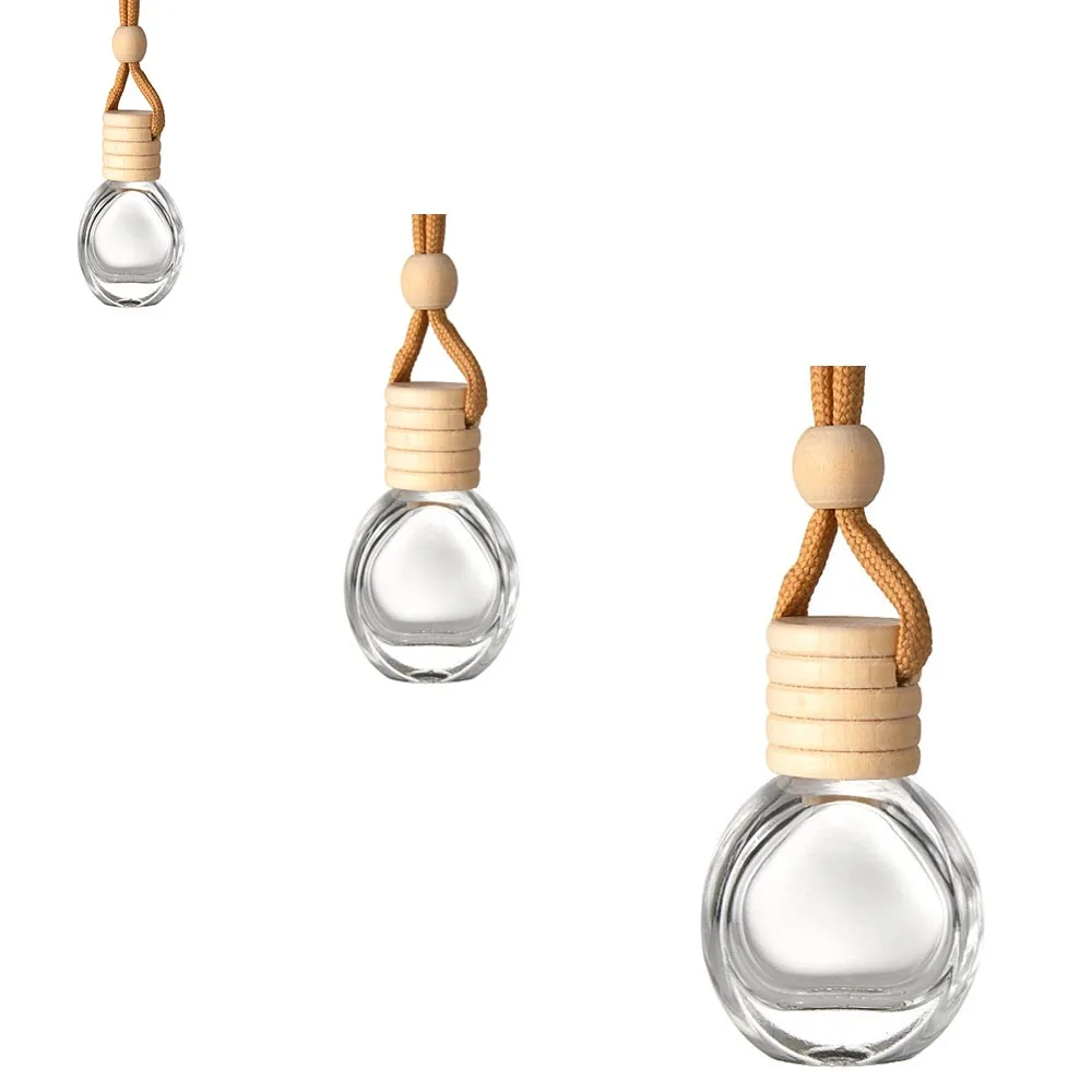 6.5ml 10ml 15ml drum hanging essential oil diffuser hanging car diffuser bottle car perfume bottles