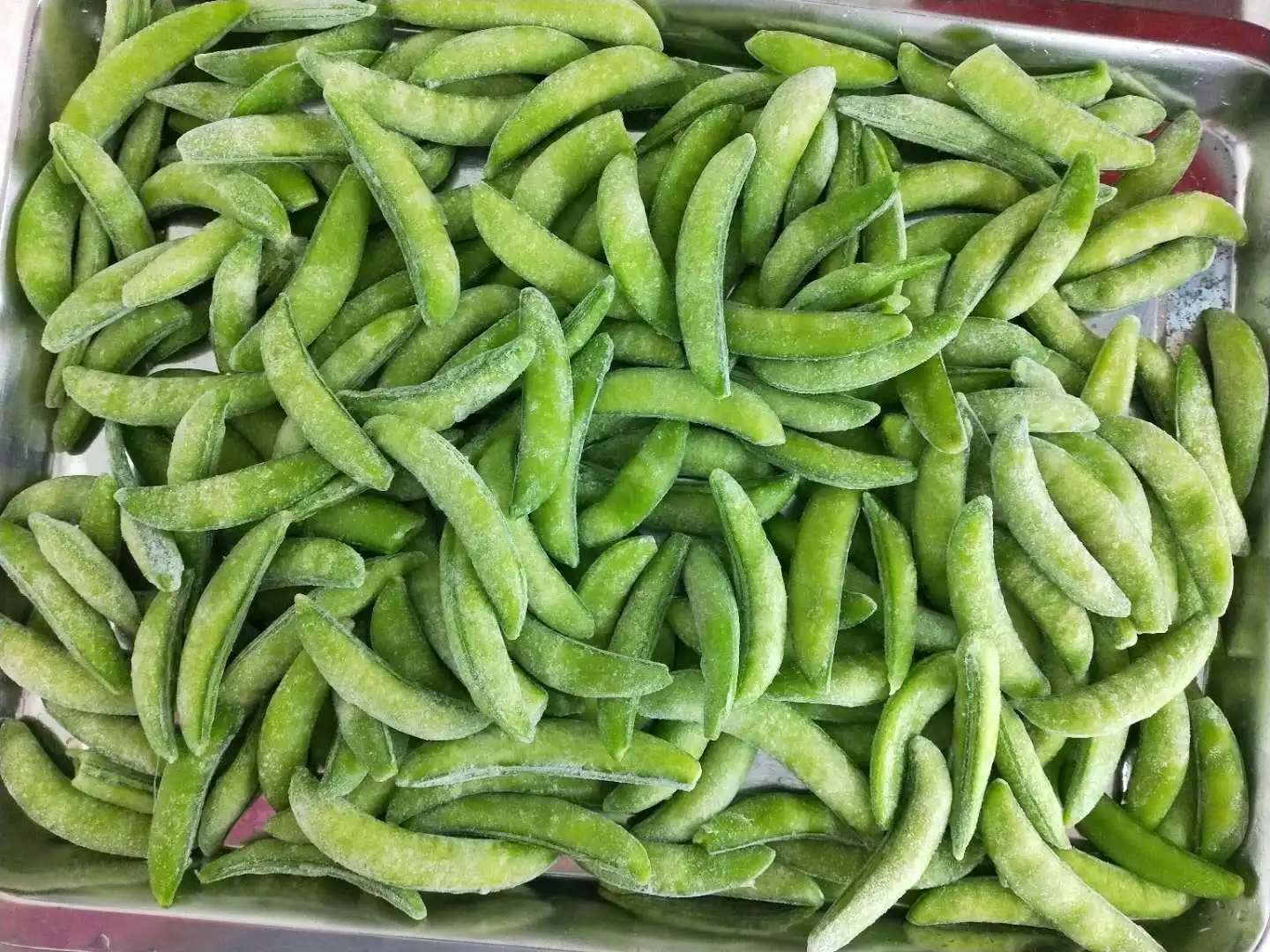 Frozen sugar snap pea IQF sugar snap peas