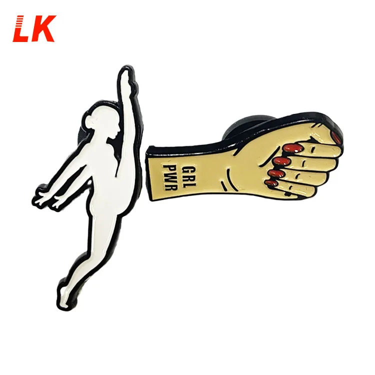 bulk design cheap breast cancer lapel medical enamel pins