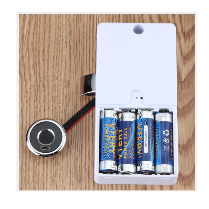 Small Mini Fingerprint Electronic Cabinet Locks Biometric Smart Keyless Box Furniture Drawer Smart Fingerprint locks