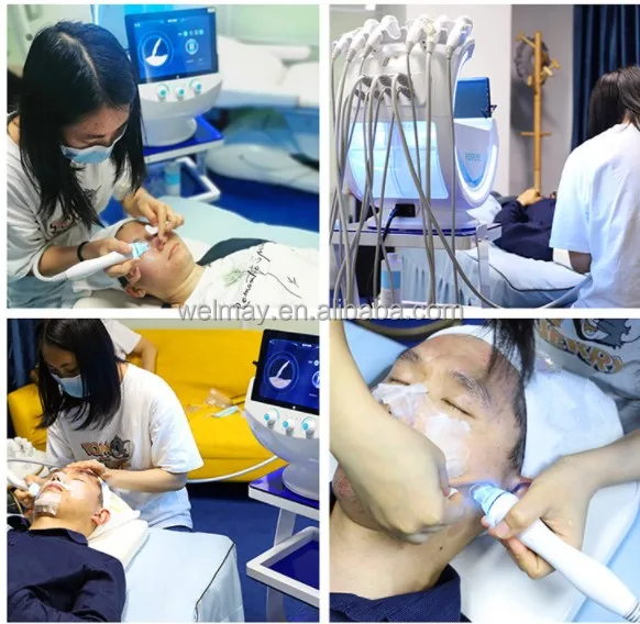 Factory Best Blackhead Remover Hydradermabrasion Oxygen Infusion Oxygen Spray And Microdermabrasion Peeling machine