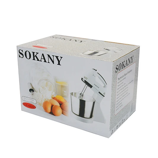Good Price Colorful Gift Box Packing Direct Selling Product Retailer Best Choice Electric Stand Food Mixer Hand Mixer