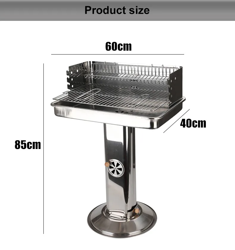 vertical bbq grill gazebo barbecue set wholesale outdoor Portable charcoal charcoal bbq grill for camping