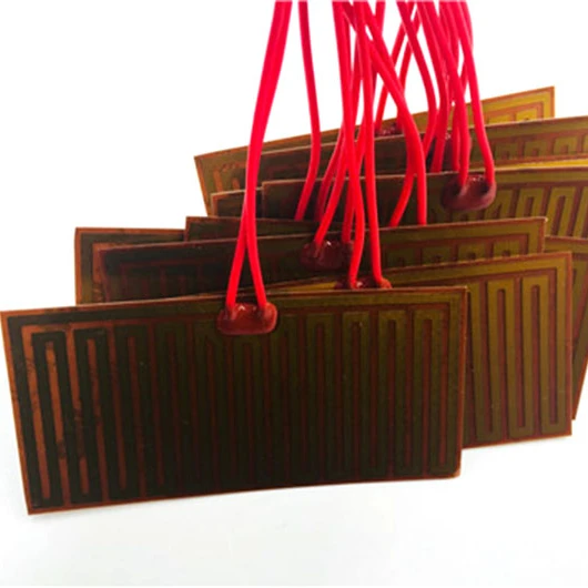 12v 24v Polyimide Film Heater PI Flexible Film Heater