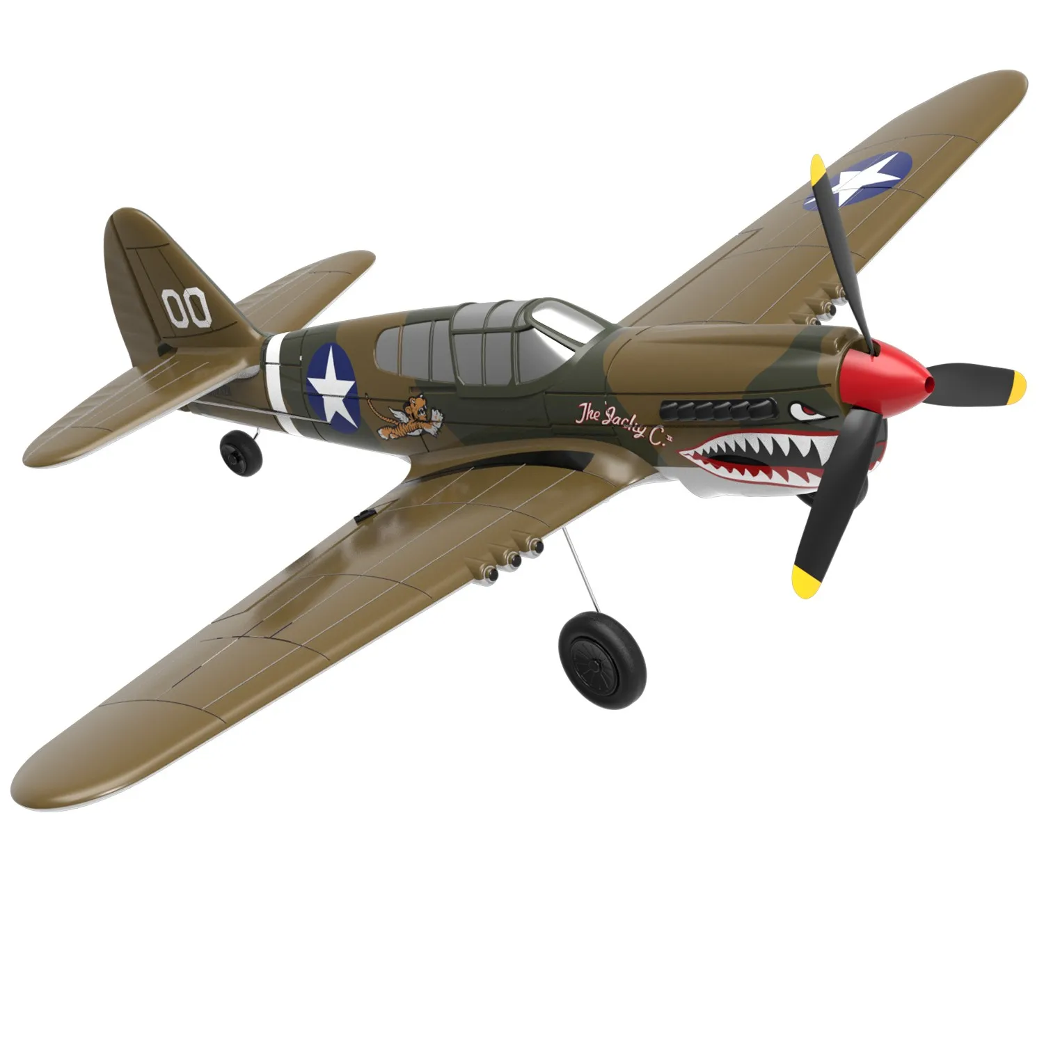 Volantex 76113 RTF High Performance Remote Control Plane EPP Foam RC Warbird Airplane Fighter Model Electric Outdoor 4 Channels