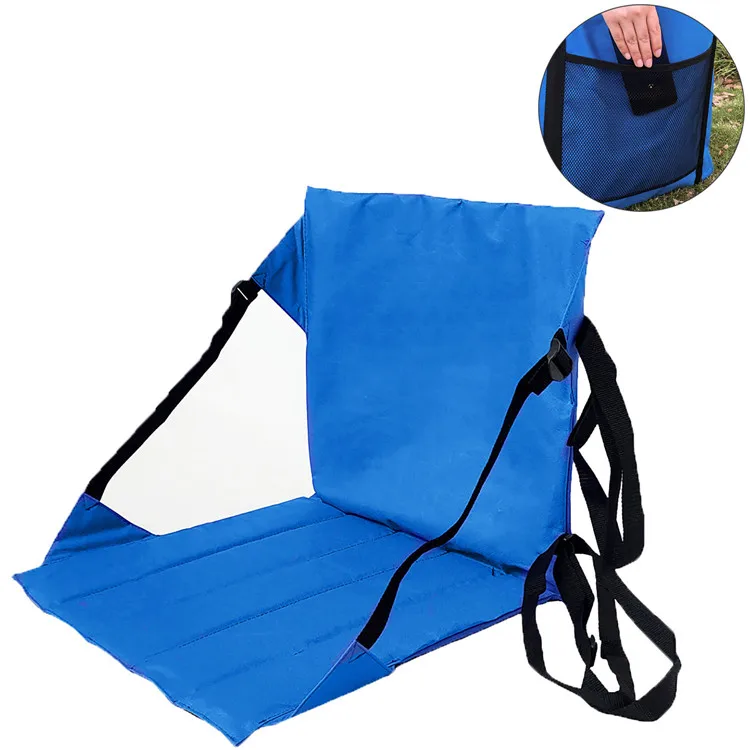 Comfortable Handle Folding Stadium Seat Cushion for Outdoor Sports, Picnic, Camping and Hiking