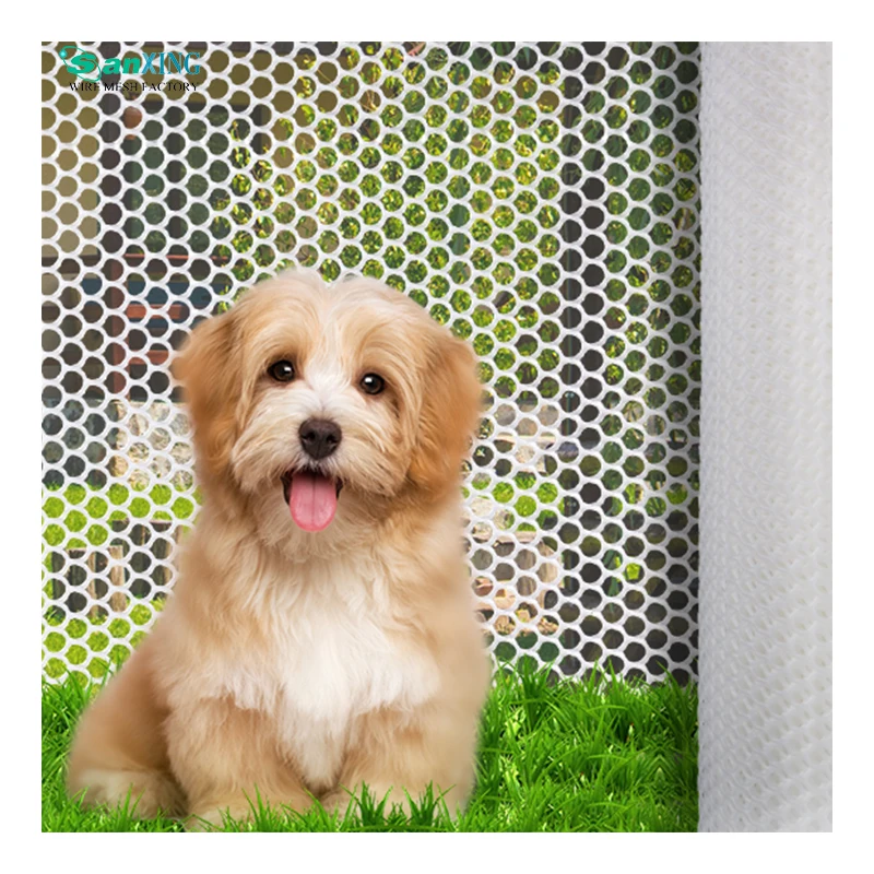 Wholesale Manufacture rigid plastic mesh Poultry breeding Plastic Wire Mesh Farm Breeding Plastic Flat Net