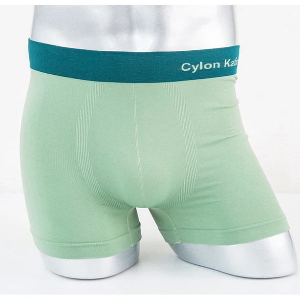 Хит продаж, оптовая продажа, спортивные тянущиеся бесшовные мужские боксеры, нижнее белье от производителя