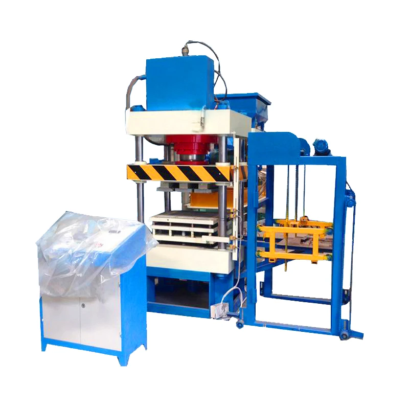 Automatic Electric Hydraform Interlocking Building Material Machinery Pads Brick Making Machine Price
