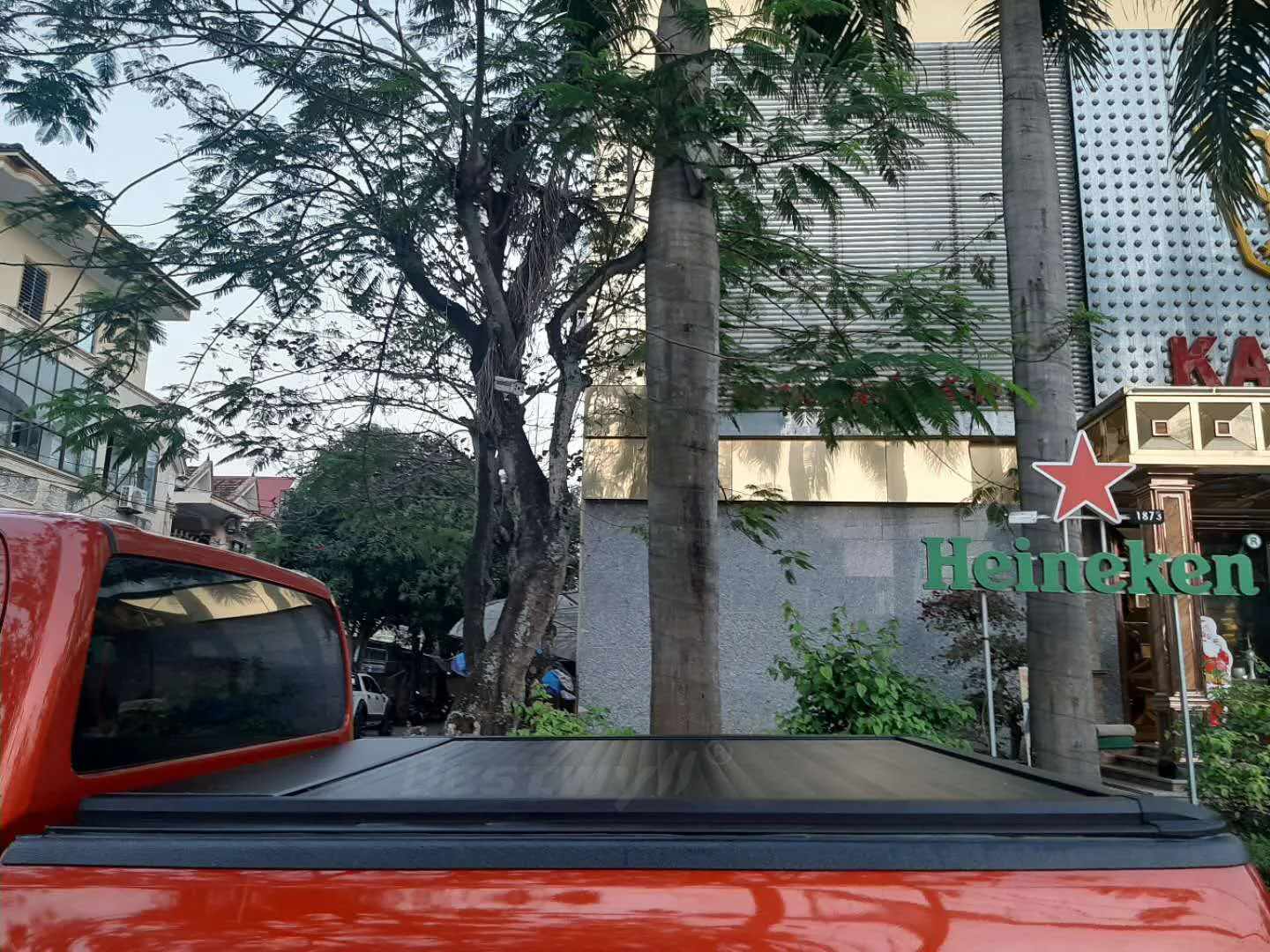 BESTWYLL Ute Auto With App Retractable Roller Lid Truck Pickup Bed Electric Tonneau Cover For Toyota Hilux Vigo Revo 2015+ E-K11