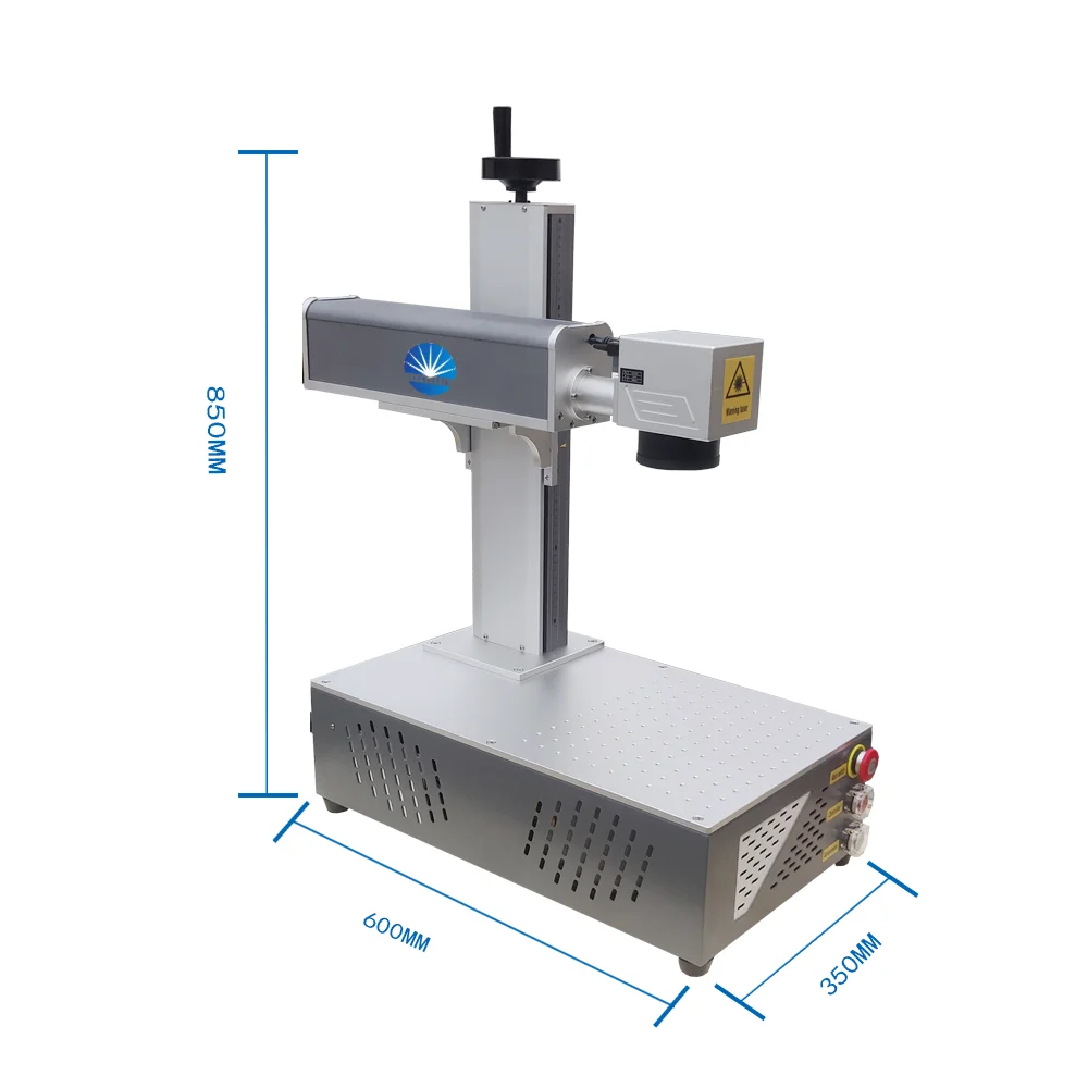 promotion raycus MAX 20w 30w 50w fiber laser marking machine ready to delivery photos printing