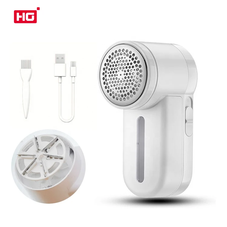 ABS 4W 6-Leaf Blades Christmas Gift Family Use Fabric Shaver Electric Clothes Portable Rechargeable Lint Remover Electric Clothe