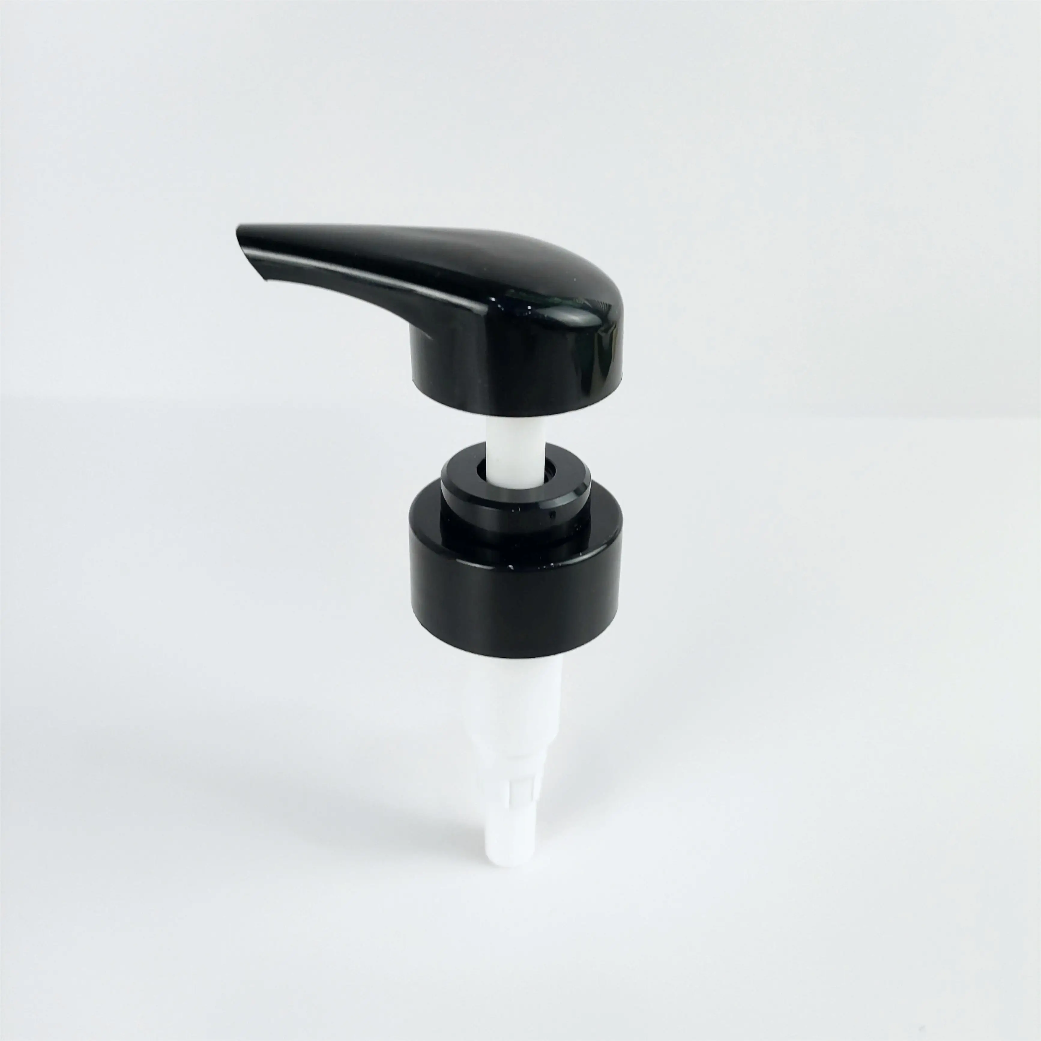 28/410 33/410 plastic lotion hand pump black lotion pump for bottle lid