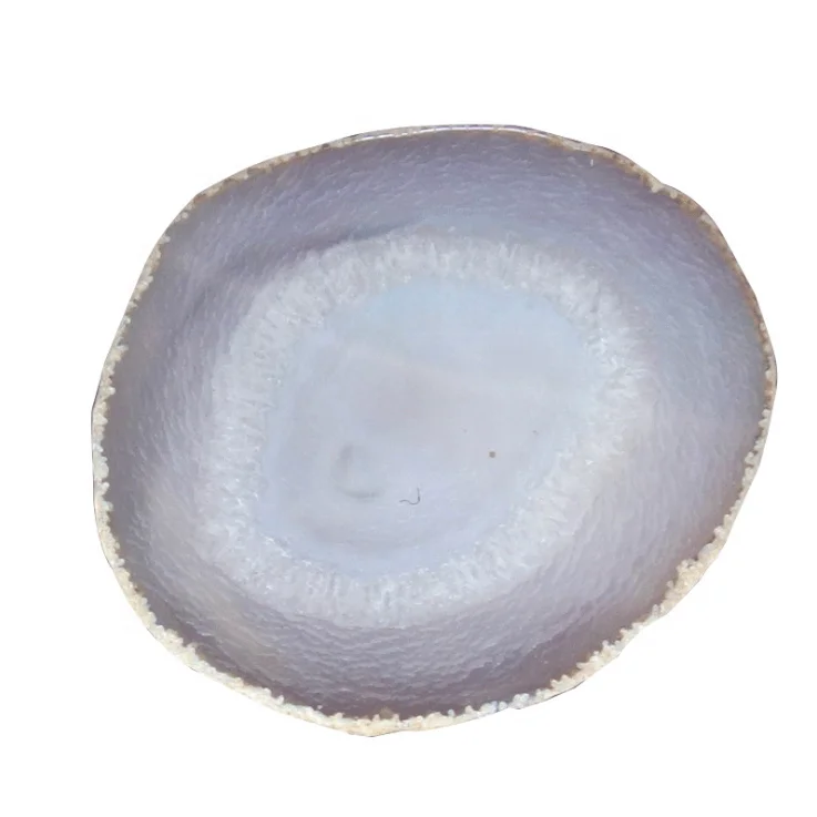 Wholesale natural crystal polished agate stone slices agate coaster