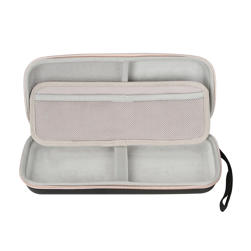 HONGJUN custom eva case travel zipper design logo pu stethoscope case for Doctors nurses