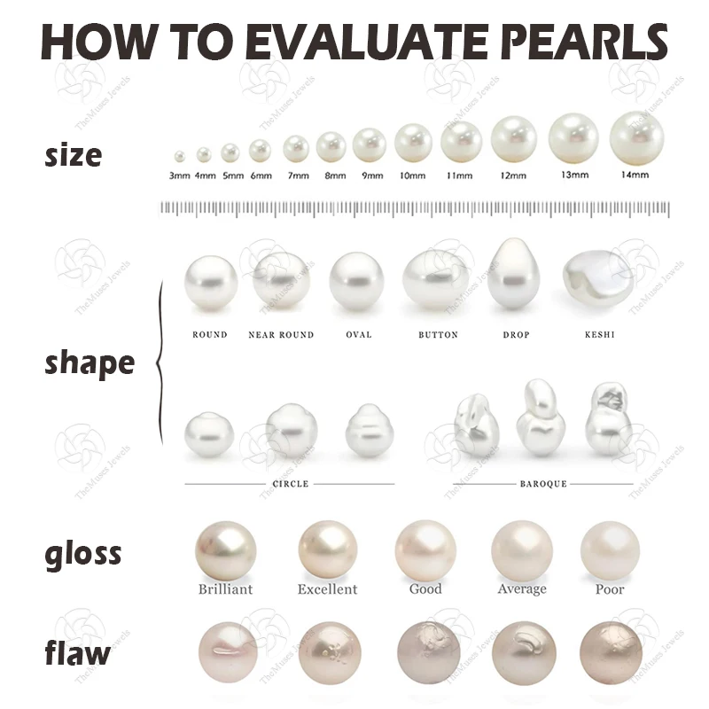 10-13mm White Freshwater Pearls Natural Baroque Pearl Wholesale