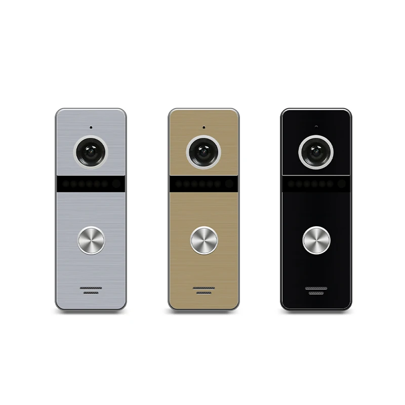 Cheap 4 wire commax video door phone intercom with peephole video doorbell camera AHD 1080P