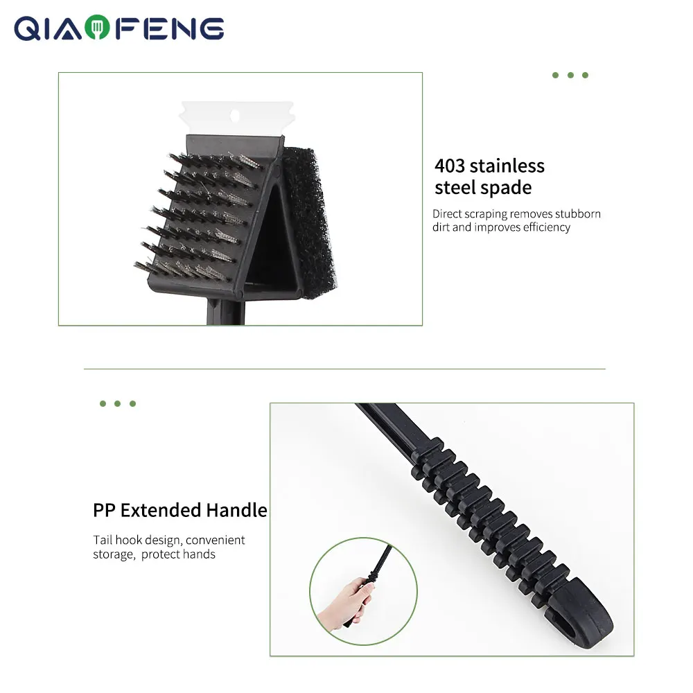 high quality Grill Cleaning Non Scratch Disposable BBQ Brush