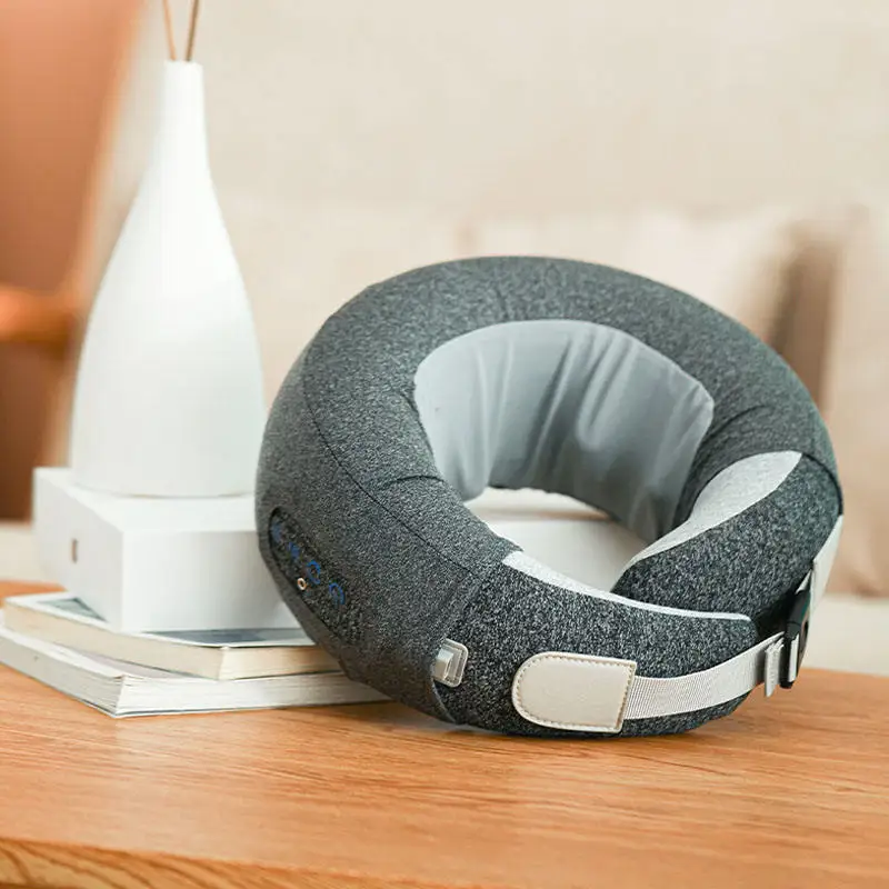 Neck Massage Pillow Electric Heating U Shape Neck Guard Car Neck Cushion Car Massage Pillow