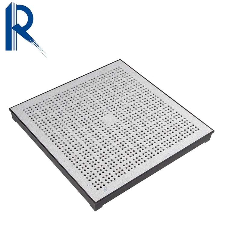 600mm Aluminum Floor Raised Floor Tiles For High-grade Computer Rooms